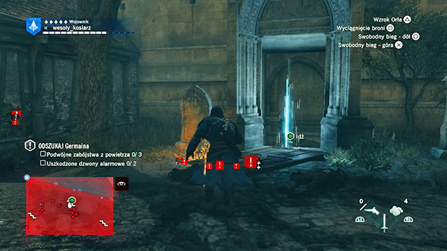 Entrance to the catacombs. - 03 - The Temple | Sequence 12 of AC Unity - Sequence 12 - Assassins Creed: Unity Game Guide & Walkthrough