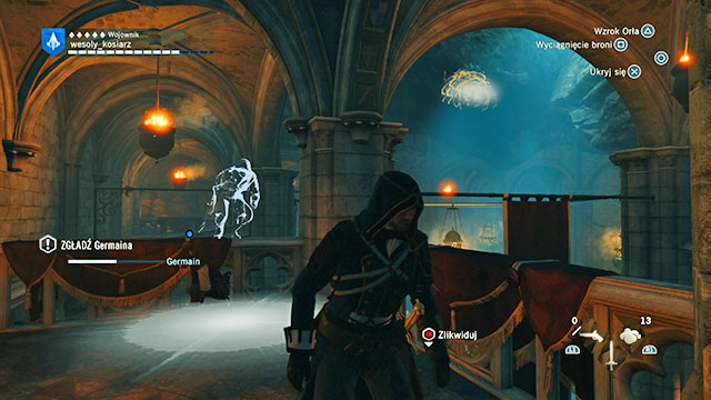 The lightning strikes where Arno was a moment ago. - 03 - The Temple | Sequence 12 of AC Unity - Sequence 12 - Assassins Creed: Unity Game Guide & Walkthrough