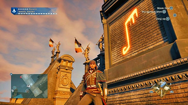 You find the first answer on the city hall - Side quests | Hotel de Ville map in AC Unity - Hotel de Ville - Assassins Creed: Unity Game Guide & Walkthrough