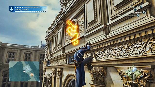 The first solution is on Louvre, on the tallest tower, on the clock, on the inside, next to the Nomad point - Side quests | Tuileries map in AC Unity - Tuileries - Assassins Creed: Unity Game Guide & Walkthrough