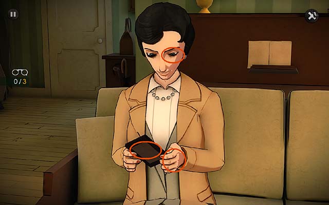 Talk with Megan - Continue questioning Megan - Chapter two - Bexhill - Agatha Christie: The ABC Murders - Game Guide and Walkthrough