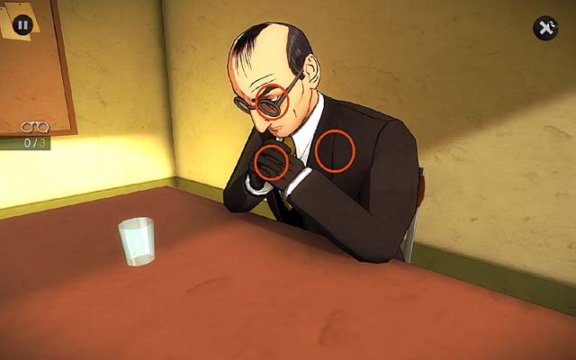 Make an observation of Cust (three clues) - Question Cust - Chapter four - London - Agatha Christie: The ABC Murders - Game Guide and Walkthrough