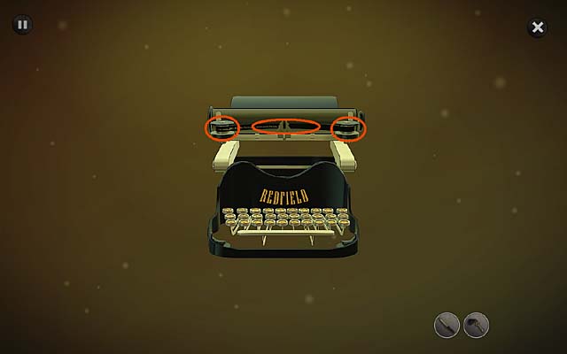 Try to take ribbon out of the typewriter - something is blocking it - Search Custs room - Chapter four - London - Agatha Christie: The ABC Murders - Game Guide and Walkthrough