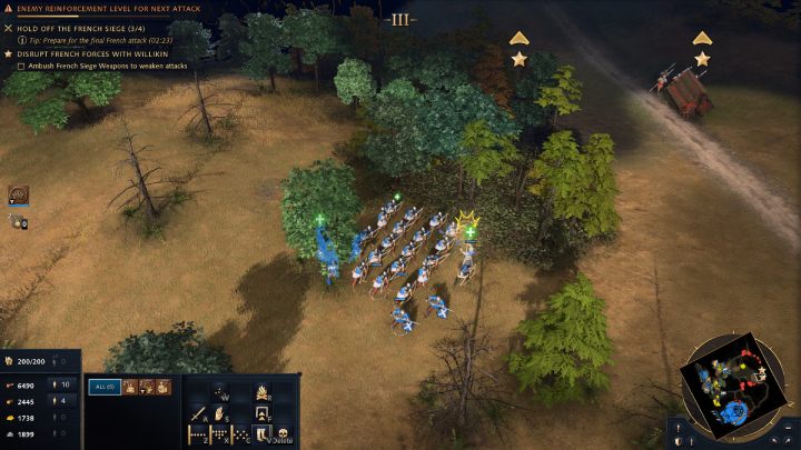 Destroy all siege machines heading for the French army one last time and prepare for the final attack - Age of Empires 4: The Siege of Dover (The Normans) - walkthrough - The Normans - Age of Empires 4 Guide