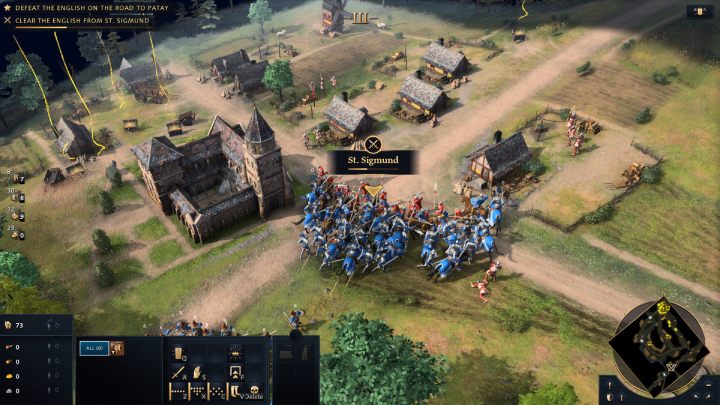 In St - Age of Empires 4: The Battle of Patay (The Hundred Years War) - walkthrough - The Hundred Years War - Age of Empires 4 Guide