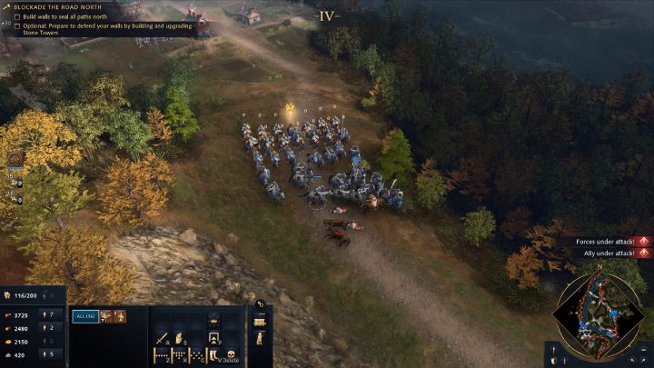 Send the 2nd squad to the town of Bohekou, which is marked on the map - Age of Empires 4: Blockade at Lumen Shan (The Mongol Empire) - walkthrough - The Mongol Empire - Age of Empires 4 Guide