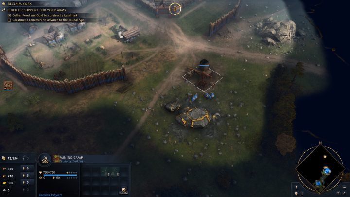 Resources deposits such as gold and stone are often far from cities - Age of Empires 4: Beginners guide - Basics - Age of Empires 4 Guide