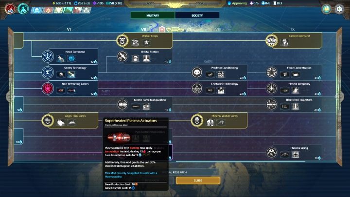 Modifications are mainly unlocked by various technological research. - Modifying divisions and units in Age of Wonders Planetfall - Army - Age of Wonders Planetfall Guide