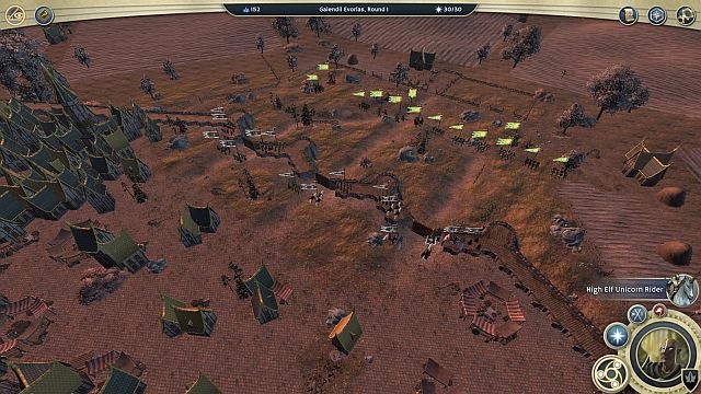 The appropriate view will allow you to prepare for defense. - Battles - Combat - Age of Wonders III - Game Guide and Walkthrough