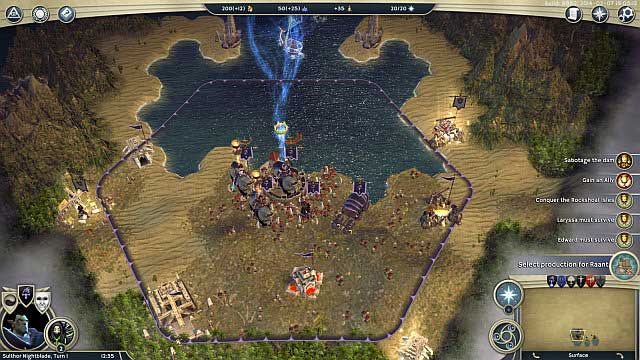 Starting point. - The Rockshoal Isles - walkthrough - Commonwealth Campaign - Age of Wonders III - Game Guide and Walkthrough