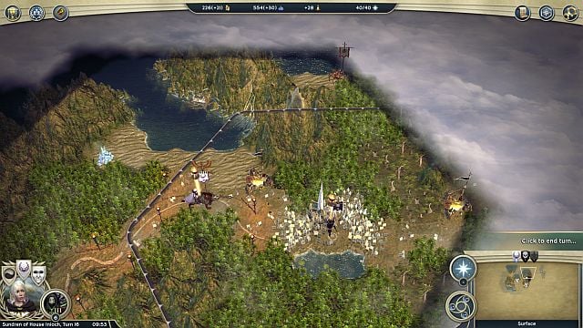 The place where you make the choice that defines further game. - The Sapphire Archipelago - walkthrough - The Elven Court Campaign - Age of Wonders III - Game Guide and Walkthrough