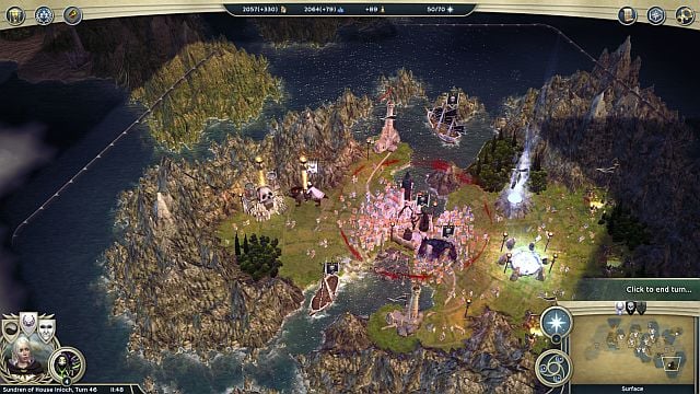The place where Bormac is being held - The Sapphire Archipelago - walkthrough - The Elven Court Campaign - Age of Wonders III - Game Guide and Walkthrough