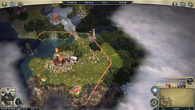 Colm can be defeated by hasty attack . - Wild Magic - walkthrough - The Elven Court Campaign - Age of Wonders III - Game Guide and Walkthrough