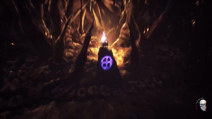 To find the next skull you have to follow the path marked with the sign, as on the screen above - Part 1 Mind Maze | Agony Walkthrough - Walkthrough - Agony Game Guide