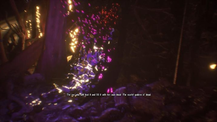 After a while, a road full of branches will appear before your eyes - Part 1 Mind Maze | Agony Walkthrough - Walkthrough - Agony Game Guide