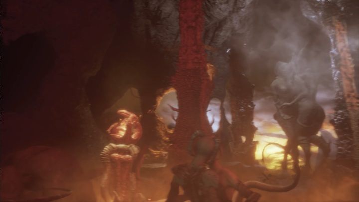 After opening the gate, enter it and jump down - Part 1 Mind Maze | Agony Walkthrough - Walkthrough - Agony Game Guide