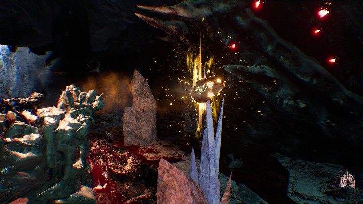 The gate in The Great Ride requires 2 hearts that must be placed on the scale - Part 3 The Frozen Fire | Agon Walkthrough - Walkthrough - Agony Game Guide