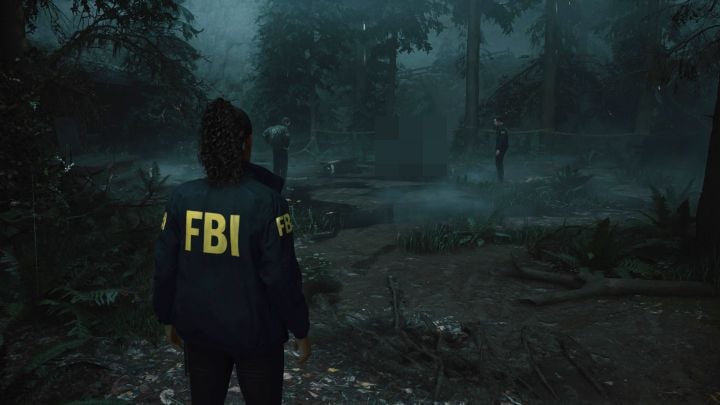 1 - Alan Wake 2: The murder site scene at Cauldron Lake puzzle - Main storyline - Alan Wake 2 Guide