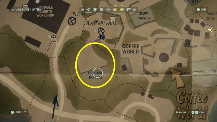 2 - Alan Wake 2: Circuit Board below Espresso Express puzzle - Main storyline - Alan Wake 2 Guide