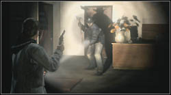 Tall and well-built enemies are extremely tough (with full health, these guys can survive even an attack with a flashbang), they deal incredible damage, but on the other hand, theyre very slow - Alan Wake: The Taken - list of enemies - Enemies - Alan Wake Game Guide & Walkthrough