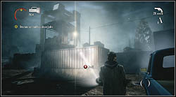 Another page is at the junkyard, next to the light post, on a box - Alan Wake: Episode 6 Departure - list of manuscript pages - Manuscript - Alan Wake Game Guide & Walkthrough