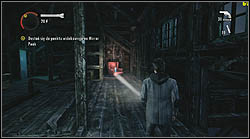 You can find another sheet after cutting power to the fence, in a building, after climbing a ladder, on wood, next to a FOLLOW sign and a red armchair with a thermos - Alan Wake: Episode 3 Ransom - list of manuscript pages - Manuscript - Alan Wake Game Guide & Walkthrough