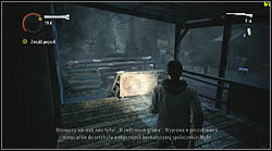 Another sheet lies on a wooden balcony of the building you have to get through at the railway station - Alan Wake: Episode 3 Ransom - list of manuscript pages - Manuscript - Alan Wake Game Guide & Walkthrough