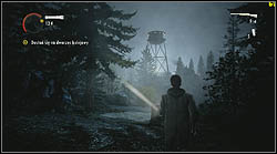 Next page can be found after reaching the railway tracks - Alan Wake: Episode 3 Ransom - list of manuscript pages - Manuscript - Alan Wake Game Guide & Walkthrough