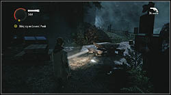 Next page can be found after passing by the moonshine cave and a phone booth, near which three enemies attack you - Alan Wake: Episode 2 Taken - list of manuscript pages - Manuscript - Alan Wake Game Guide & Walkthrough