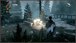 Another sheet can be found after defeating Rusty - Alan Wake: Episode 2 Taken - list of manuscript pages - Manuscript - Alan Wake Game Guide & Walkthrough