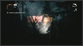 Enter the forest nearby - Alan Wake: Episode 6 Departure - walkthrough - Walkthrough - Alan Wake Game Guide & Walkthrough