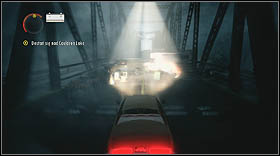 Youll come to a place, where the asphalt road is blocked - Alan Wake: Episode 6 Departure - walkthrough - Walkthrough - Alan Wake Game Guide & Walkthrough