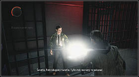 Wait a moment for Sarah, the sheriff of Bright Falls, and agent Nightingale to come - Alan Wake: Episode 1 The Clicker Part 1 - walkthrough - Walkthrough - Alan Wake Game Guide & Walkthrough