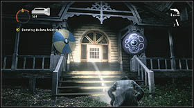 Push the right wing of the gate, in cooperation with Barry - Alan Wake: Episode 1 The Truth Part 2 - walkthrough - Walkthrough - Alan Wake Game Guide & Walkthrough