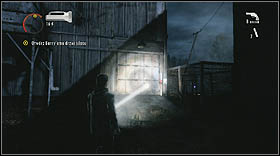 Take the key from a building on the right and use it to open the silo doors on the left - Alan Wake: Episode 1 The Truth Part 2 - walkthrough - Walkthrough - Alan Wake Game Guide & Walkthrough