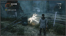 Eliminate the machinery nearby with your flashlight - Alan Wake: Episode 1 The Truth Part 2 - walkthrough - Walkthrough - Alan Wake Game Guide & Walkthrough