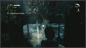 You can destroy the gate with your flashlight - Alan Wake: Episode 1 The Truth Part 1 - walkthrough - Walkthrough - Alan Wake Game Guide & Walkthrough