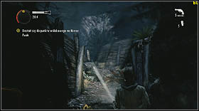 Youll find some lamps on your way through the forest - Alan Wake: Episode 1 Ransom Part 2 - walkthrough - Walkthrough - Alan Wake Game Guide & Walkthrough