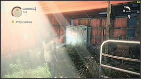 Walk to the enlightened, red building - Alan Wake: Episode 1 Ransom Part 1 - walkthrough - Walkthrough - Alan Wake Game Guide & Walkthrough