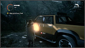 Once you get to the cabin with Barry, you will have a flashlight with you - Alan Wake: Episode 1 Taken Part 1 - walkthrough - Walkthrough - Alan Wake Game Guide & Walkthrough