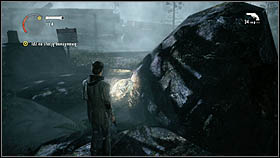 Walk through the damaged fence, right next to the excavator, and continue your journey - Alan Wake: Episode 1 Nightmare Part 2 - walkthrough - Walkthrough - Alan Wake Game Guide & Walkthrough