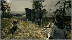Go towards the rented cabin - Alan Wake: Episode 1 Nightmare Part 1 - walkthrough - Walkthrough - Alan Wake Game Guide & Walkthrough