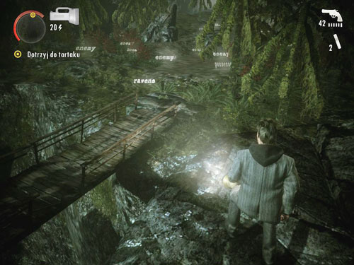 Go through the first train car and turn left - Alan Wake: DLC 1 The Signal Part 2 - walkthrough - Walkthrough - Alan Wake Game Guide & Walkthrough