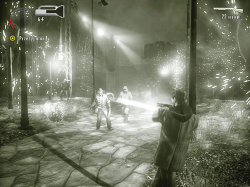 Enter the yard in front of the building - Alan Wake: DLC 2 The Writer Part 1 - walkthrough - Walkthrough - Alan Wake Game Guide & Walkthrough