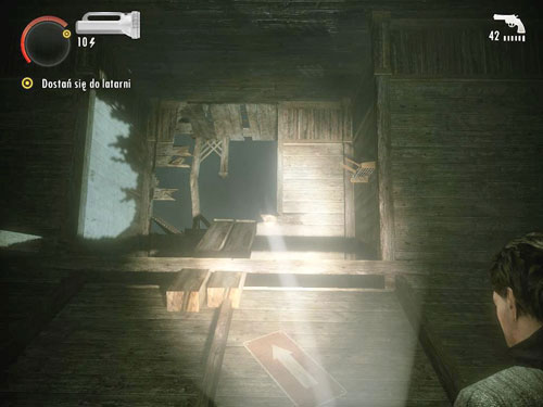 Cabin will start rotating - Alan Wake: DLC 2 The Writer Part 1 - walkthrough - Walkthrough - Alan Wake Game Guide & Walkthrough
