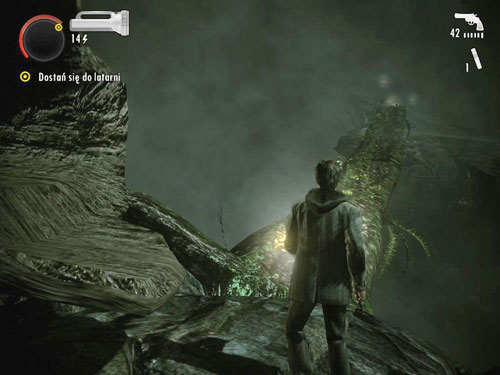 Watch out for a barrel which appears in the middle of the train car - Alan Wake: DLC 2 The Writer Part 2 - walkthrough - Walkthrough - Alan Wake Game Guide & Walkthrough