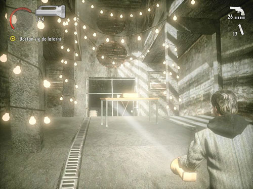 Eventually youll reach the Well-Lit Room, where you can get to the elevator - Alan Wake: DLC 2 The Writer Part 2 - walkthrough - Walkthrough - Alan Wake Game Guide & Walkthrough