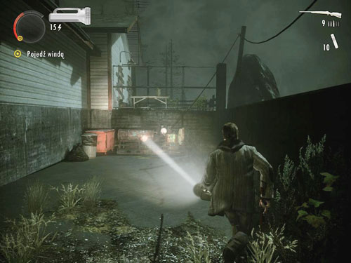 Use the log to go further - Alan Wake: DLC 2 The Writer Part 2 - walkthrough - Walkthrough - Alan Wake Game Guide & Walkthrough
