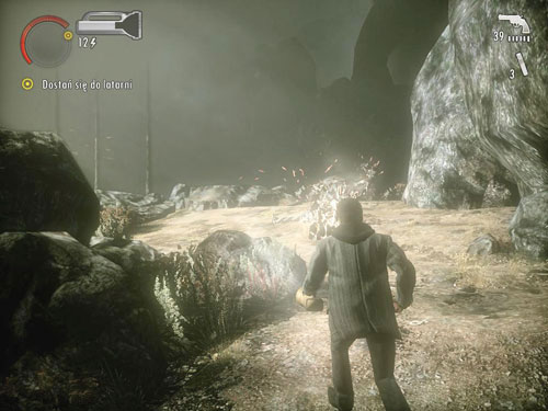 Youll obtain another manuscript page with memory and ignite, which reactivates light in the lighthouse - Alan Wake: DLC 2 The Writer Part 3 - walkthrough - Walkthrough - Alan Wake Game Guide & Walkthrough