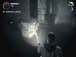 After descending to the basement, keep going to the right, until you get to the armchair with alarm clock - Alan Wake: Alarm clocks - list - Collectibles (DLC) - Alan Wake Game Guide & Walkthrough